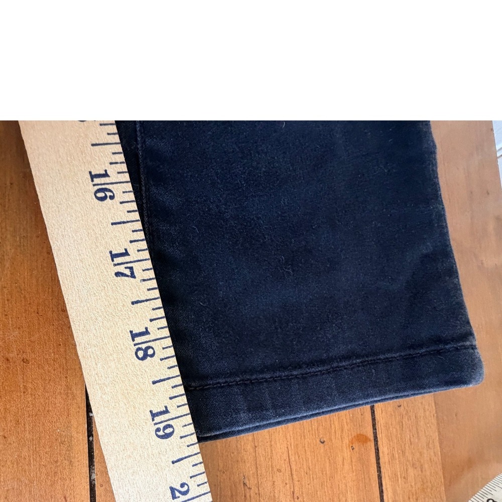 New York & Company Soho Jeans Crosby Slim Leg Crop Black Pants Womens Size 6 - Picture 8 of 9